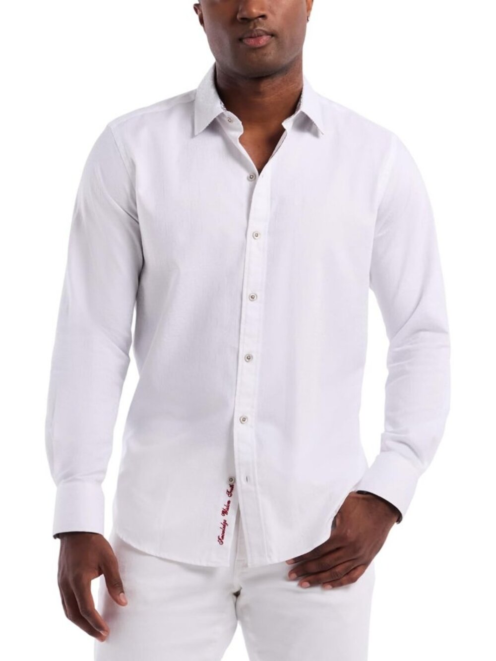 Stylish Long-Sleeve Button-Up Shirt for Men | Classic Fit, Casual & Dressy Wear